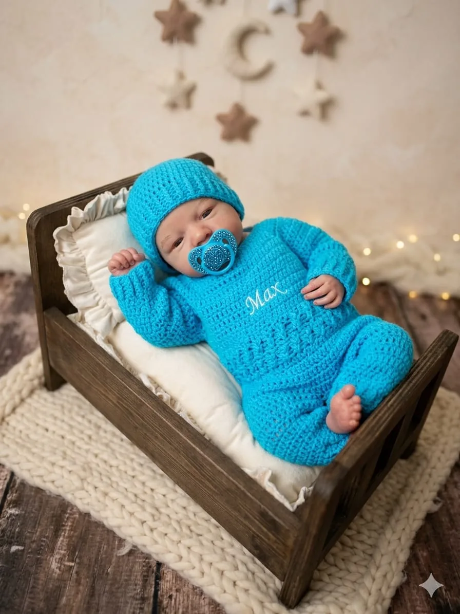 Ukázka úpravy fotografií reborn panenky 85